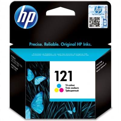 HP 121 (CC643HE) - Cyan, Magenta et Jaune -1